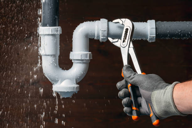 Professional Plumbing technician working in Central City, IA